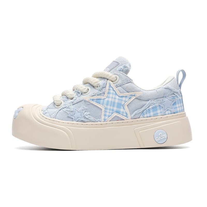 Кроссовки Q And Skate Shoes Low Top Sea Salt Blue Unisex - изображение 1