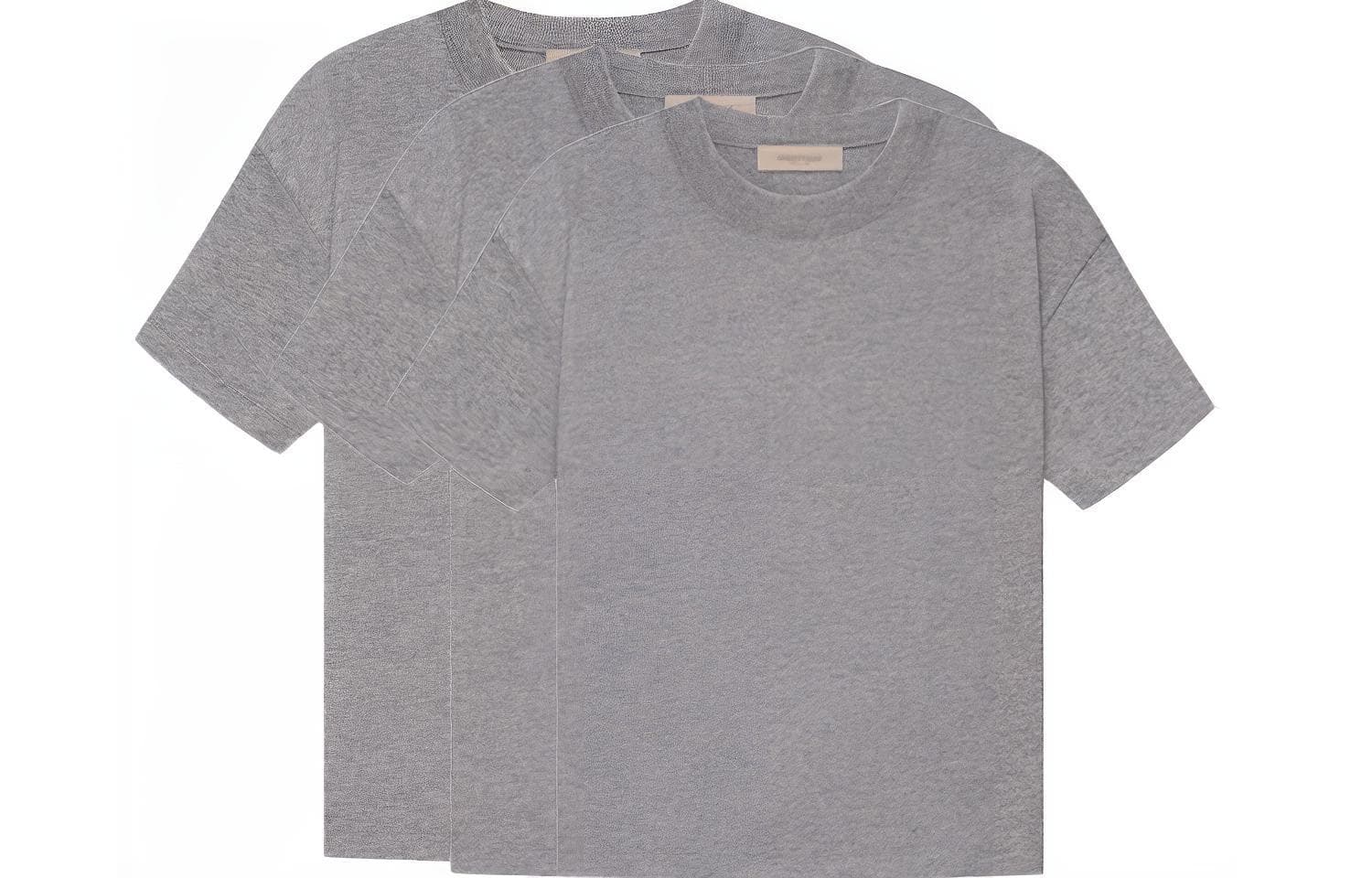 Футболка Fear of God Essentials 3 Pack Tee Dark Oatmeal T 3 - изображение 1