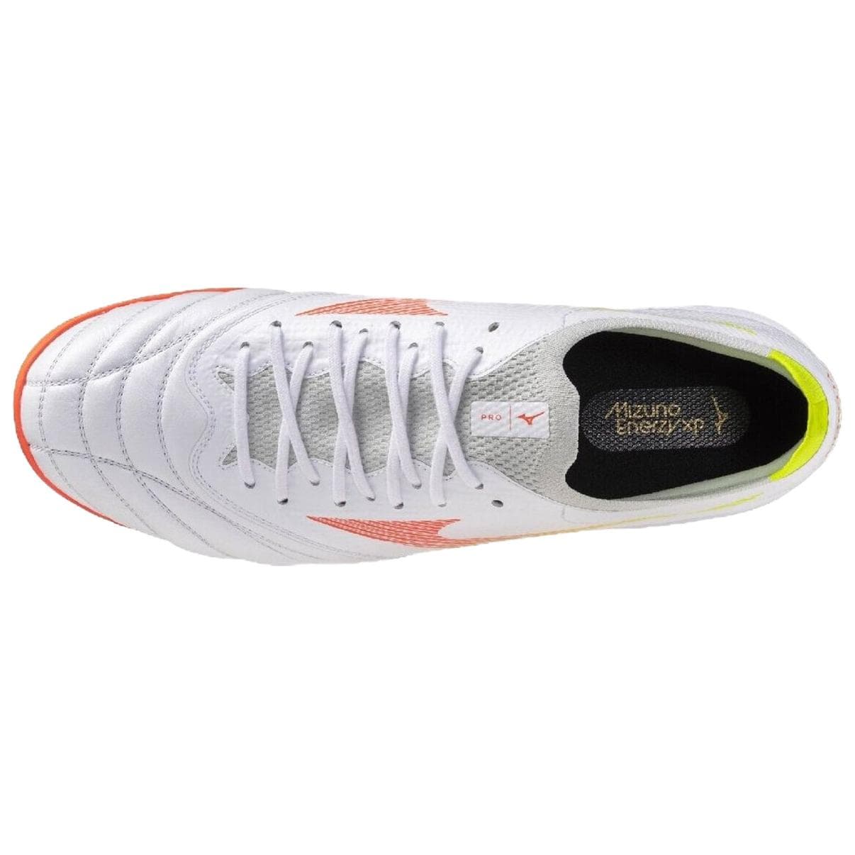 Кроссовки для футбола Mizuno MORELIA NEO V β Футбольные бутсы Белый Серебристый Оранжевый Унисекс - изображение 3