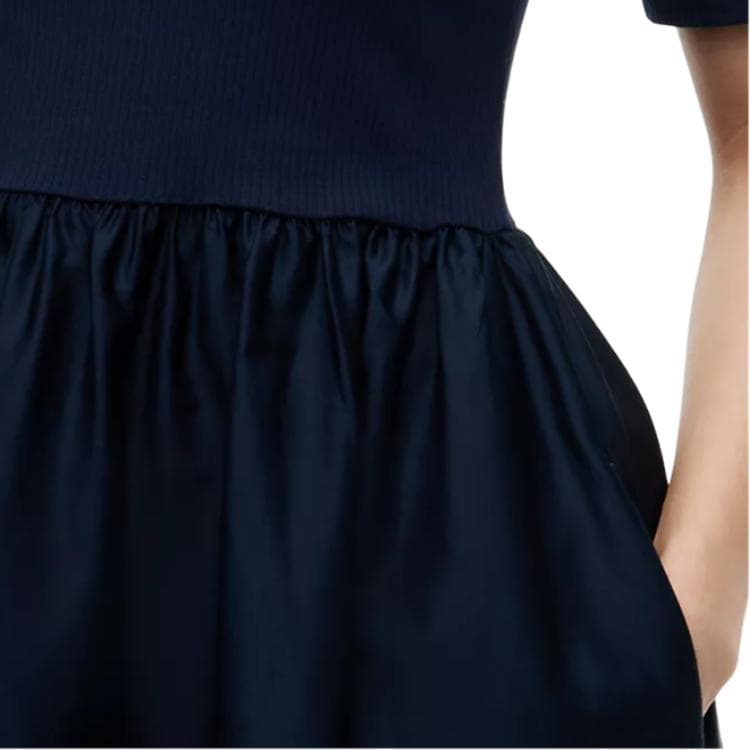 Платье Tommy Hilfiger Морской синий Женские Короткие Платья с Короткими Рукавами - изображение 2