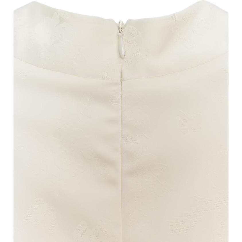 Платье ZARA Белые Женские Короткие Платья с Короткими Рукавами - изображение 3