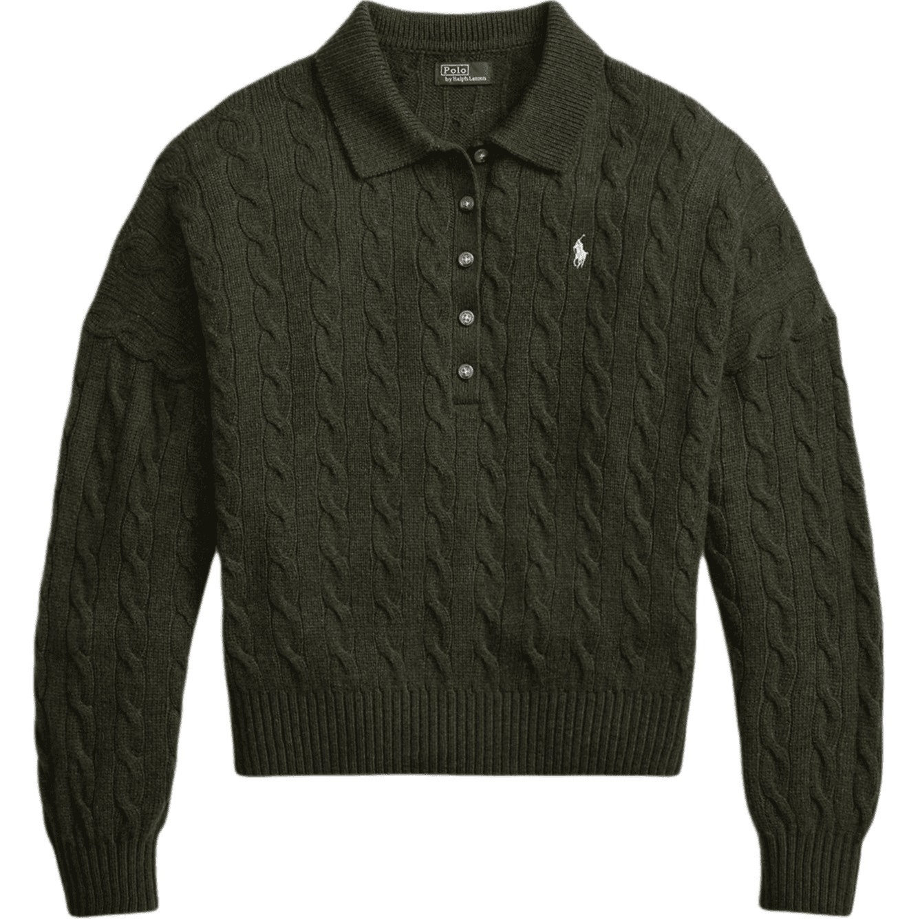 Кардиган Polo Ralph Lauren Оливковый Охра Вереск Женские Свитеры - изображение 1
