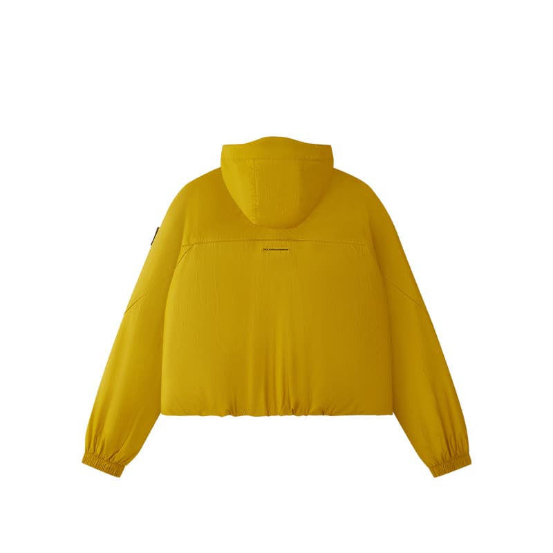 Куртка FILA FUSION Песочно-желтый Золото Женские Куртки - изображение 2