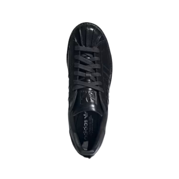 Кроссовки Adidas Originals Superstar Lux Skate Shoes Low Top Основной черный Основной черный Основной черный Унисекс - изображение 3