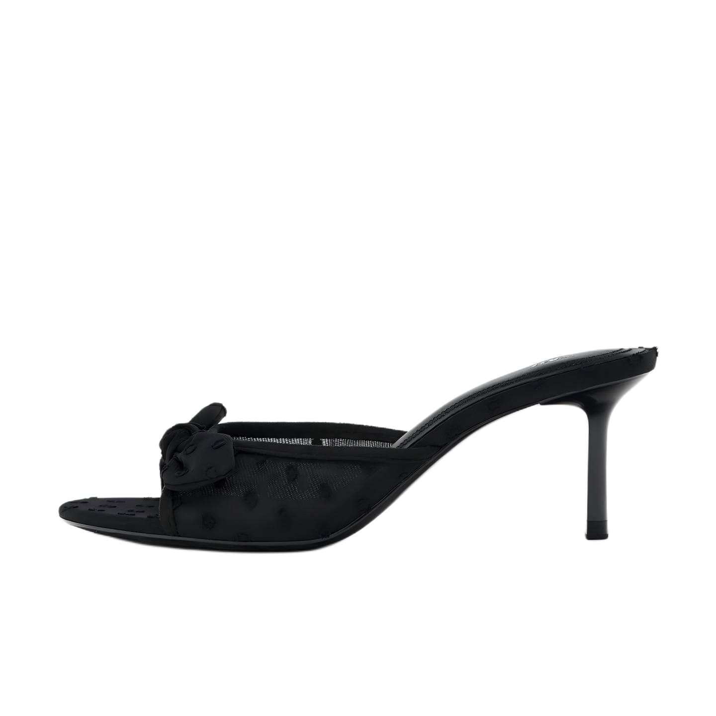 Сандалии ZARA Шлепанцы Черные Женские - изображение 1