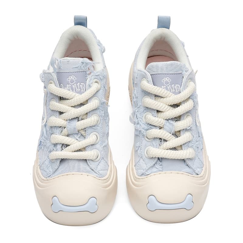 Кроссовки Q And Skate Shoes Low Top Sea Salt Blue Unisex - изображение 3
