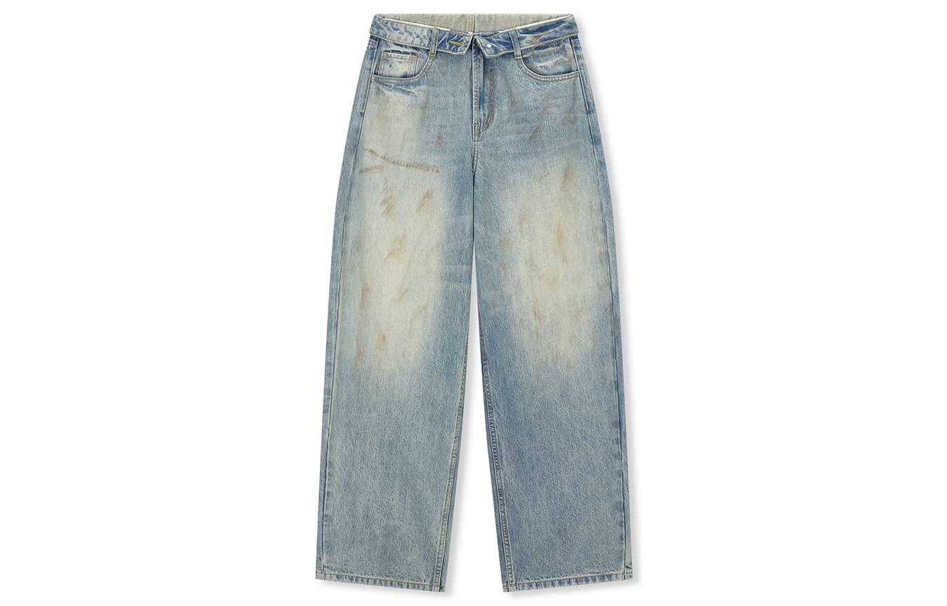 Джинсы BONELESS Cut Wash Blue Women's Jeans BONELESS Cut Промытый Синий Женские Джинсы - изображение 1