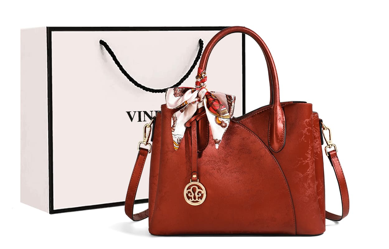 Сумка VINEY Сумки Red (Брелок Включен Аксессуары) Женские - изображение 2
