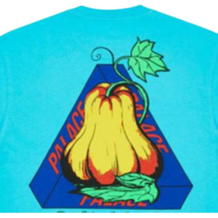Футболка PALACE Nein Cheese Nein Egg T-Shirt Blue T - изображение 6