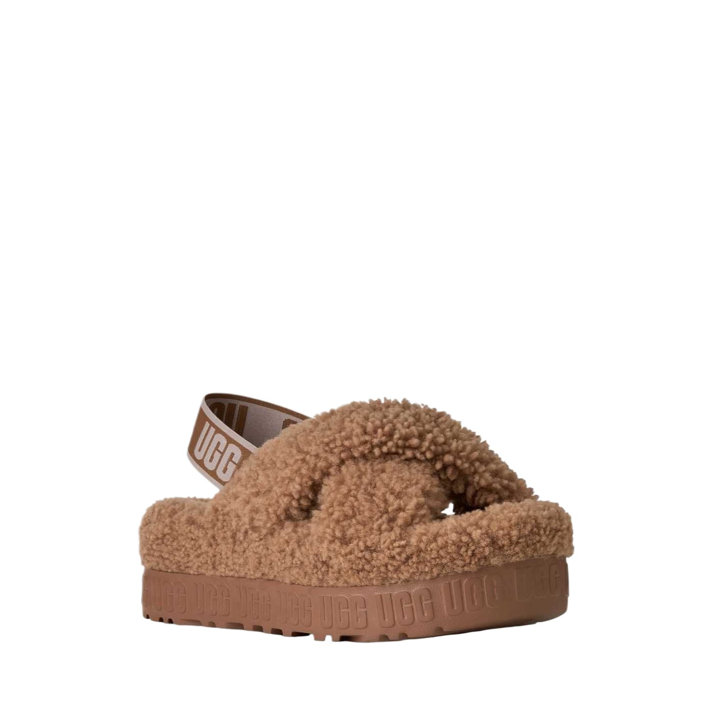 Сандалии UGG Шлепанцы Каштановые Женские - изображение 3