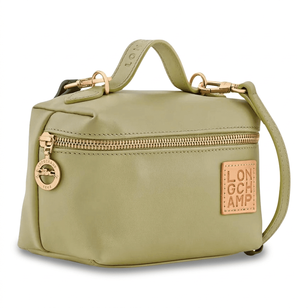 Сумка LONGCHAMP Le Pliage Xtra Коровья кожа Сумки Мини-версия Женские Зелёный - изображение 3