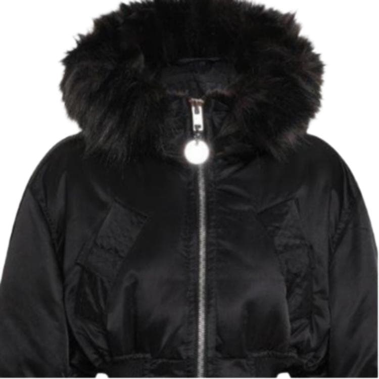 DIESEL Черные Женские Синтепоновые Куртки - изображение 2