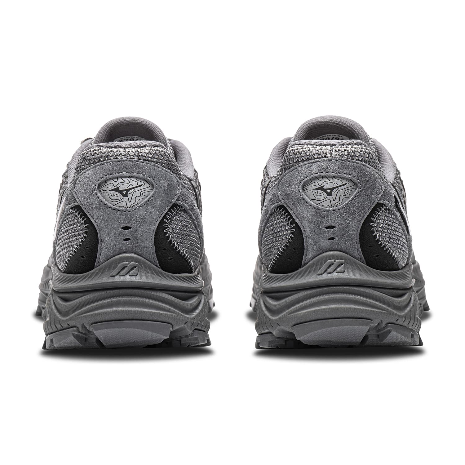 Кроссовки для бега Mizuno Racer ADV Поддержка Износостойкий Антискользящий Лоу-топы Кроссовки для трейлраннинга Унисекс Акулий серый - изображение 5