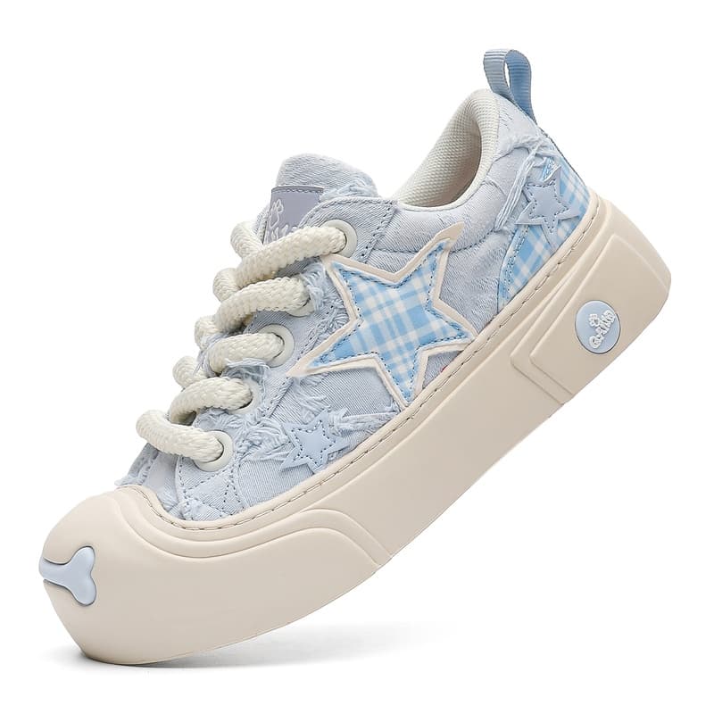 Кроссовки Q And Skate Shoes Low Top Sea Salt Blue Unisex - изображение 7