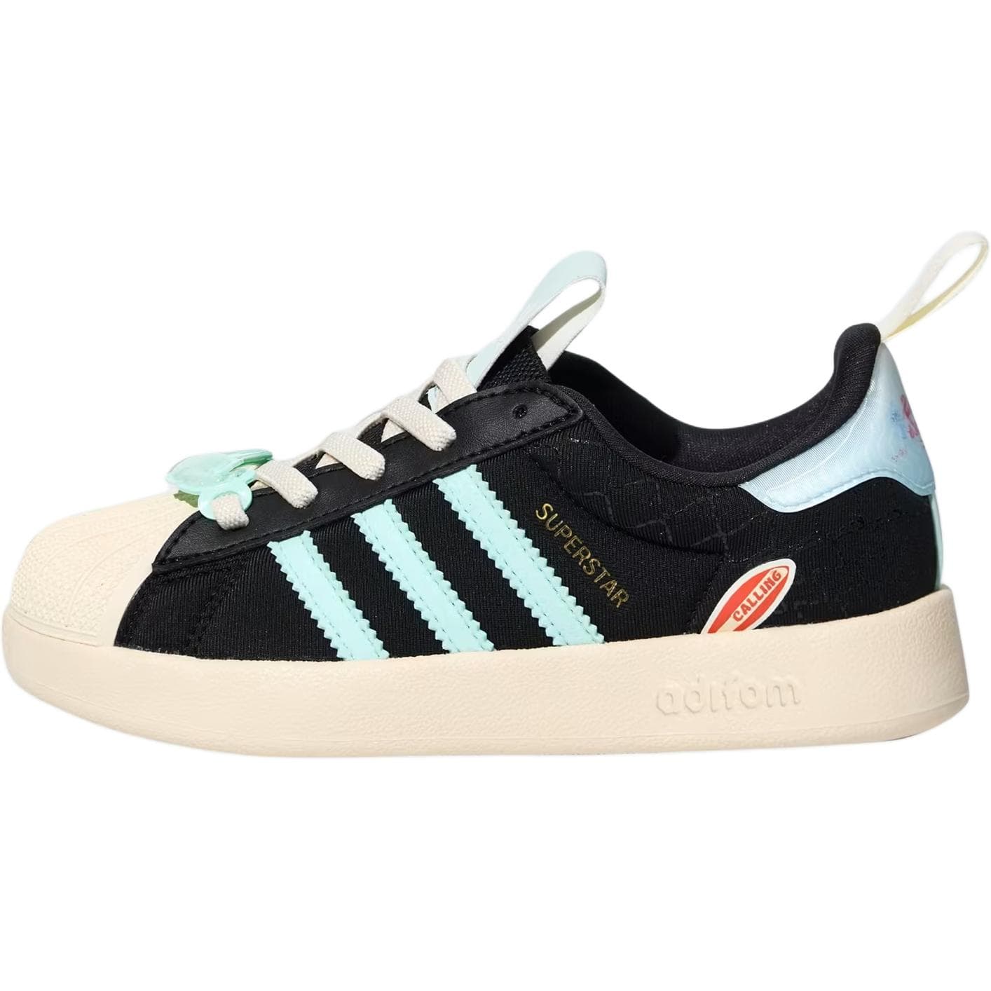 Кроссовки Adidas Originals ADIFOM SUPERSTAR 360 C Детская Скейтбординг Обувь Низкий Топ Черный Синий Kids - изображение 1