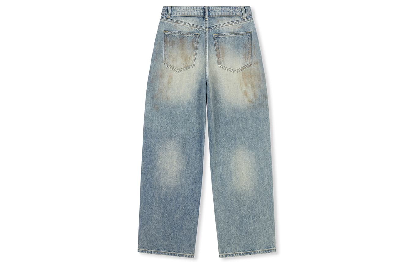 Джинсы BONELESS Cut Wash Blue Women's Jeans BONELESS Cut Промытый Синий Женские Джинсы - изображение 2