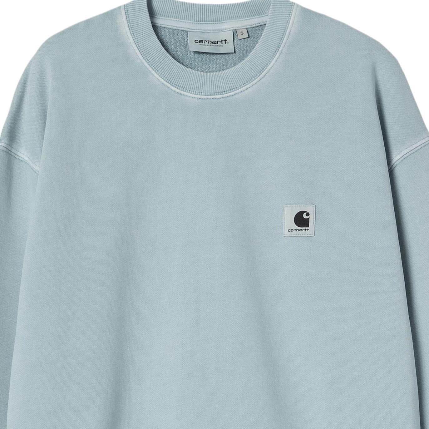Худи Carhartt WIP FW24 W Nelson Толстовка Женская Ледяной Синий - изображение 3