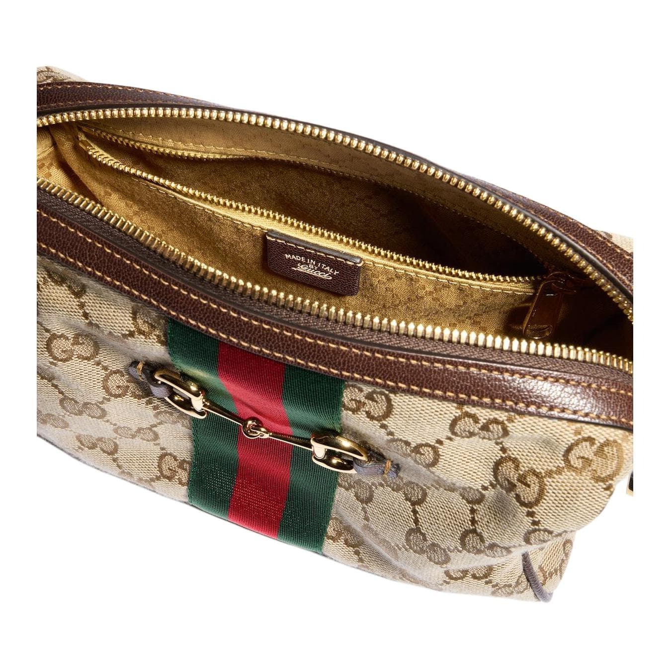 Сумка через плечо GUCCI Web Horsebit - изображение 6