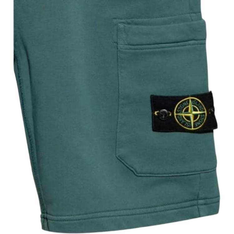 Шорты Stone Island Повседневные шорты Мужские Зеленые - изображение 4