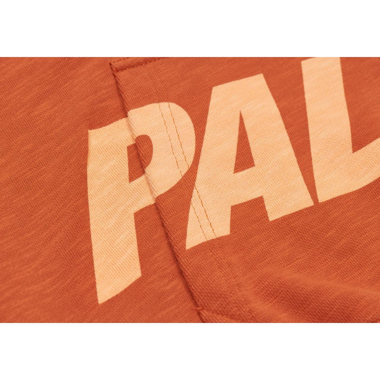 Худи PALACE FW22 Pal Pocket Slub Hood Rust Logo - изображение 3