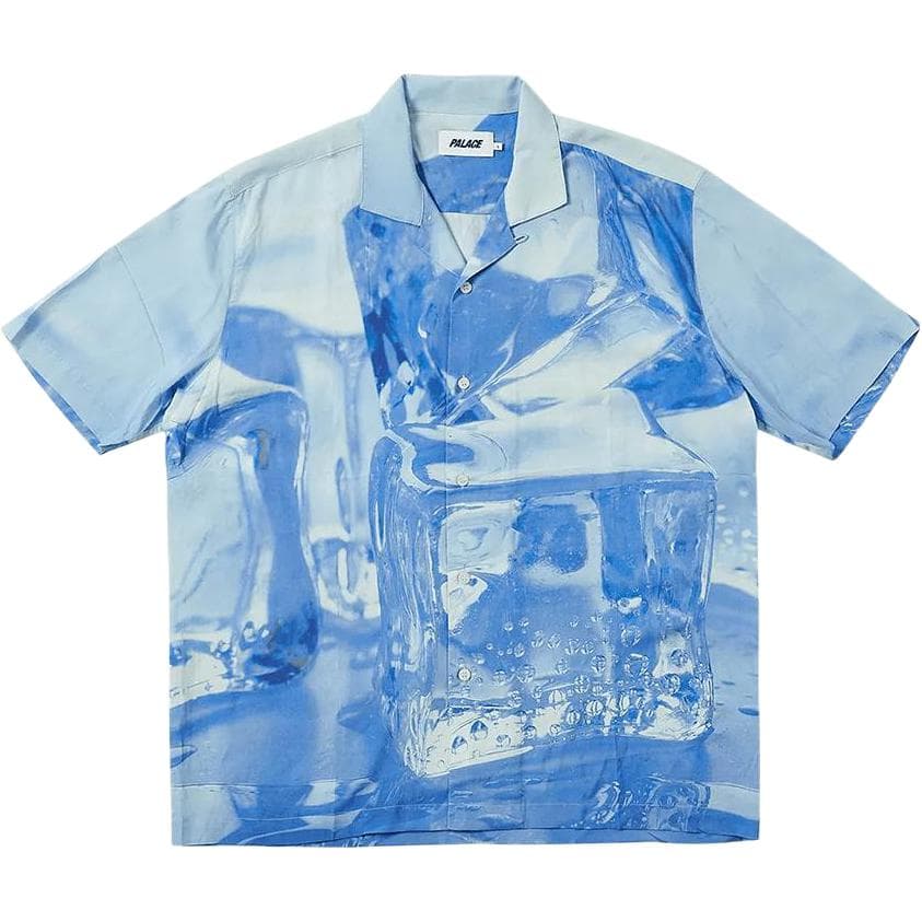Рубашка PALACE 2023 ULTIMATE CHILL SHIRT CRYSTALISED BLUE - изображение 4