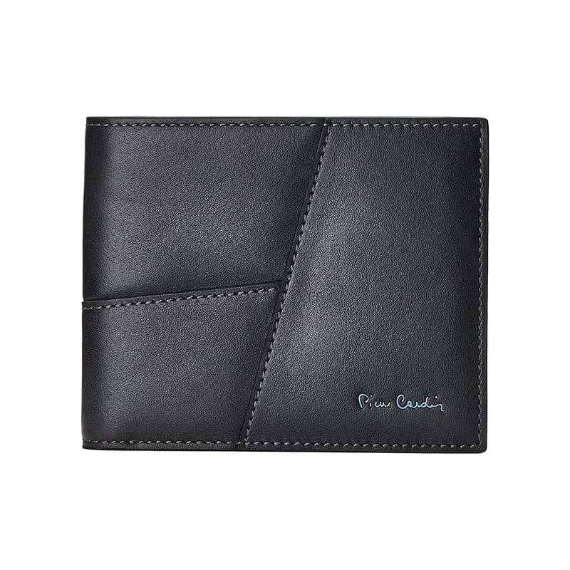 Кошелек PIERRE CARDIN Кошелек из коровьей кожи Мужской Черный - изображение 1