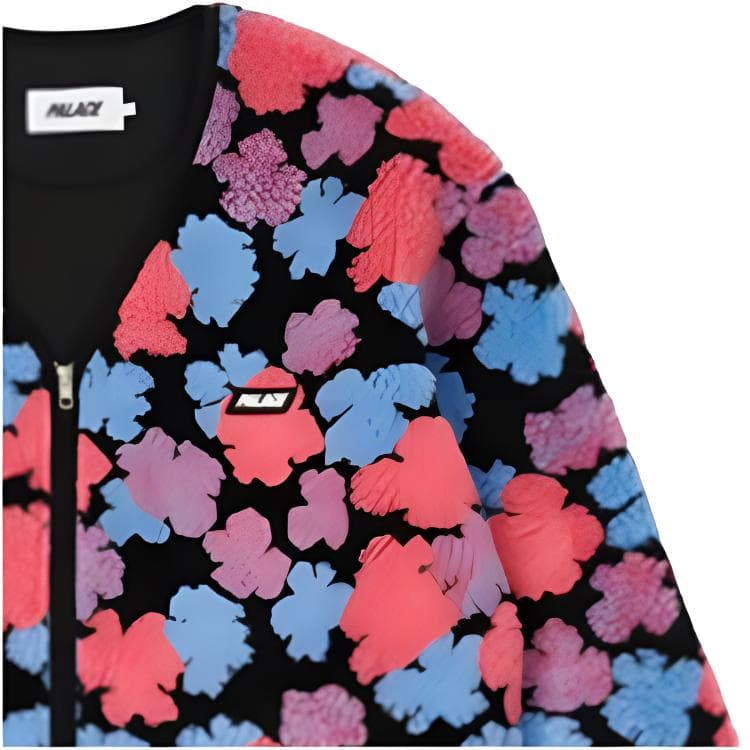 Куртка PALACE SS22 Shearling Cardigan Multi - изображение 6