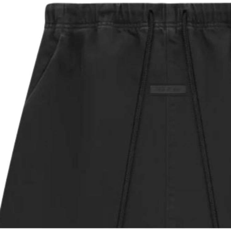 Джинсовые шорты Fear of God Essentials SS24 drop2 Denim Relaxed Shorts Overdye Black Denim - изображение 3