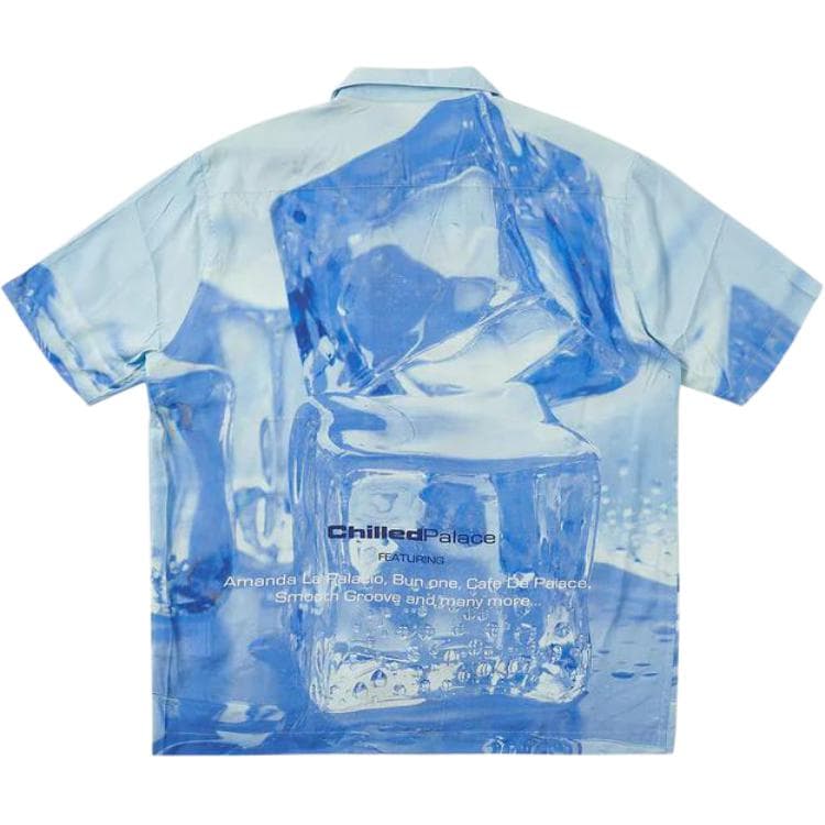 Рубашка PALACE 2023 ULTIMATE CHILL SHIRT CRYSTALISED BLUE - изображение 3