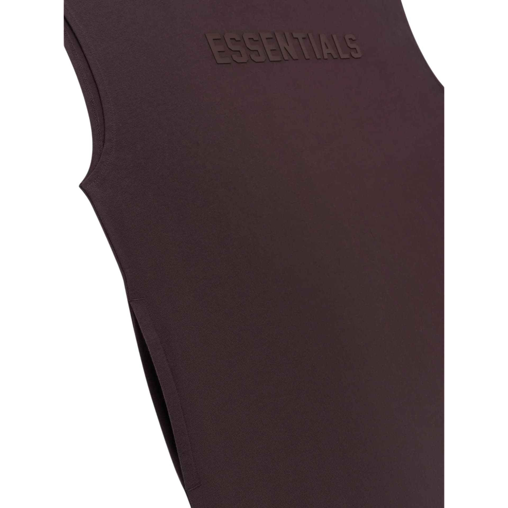 Fear of God Essentials Drop2 SS23 Womens Sleeveless T-Shirt Dress Plum T - изображение 4