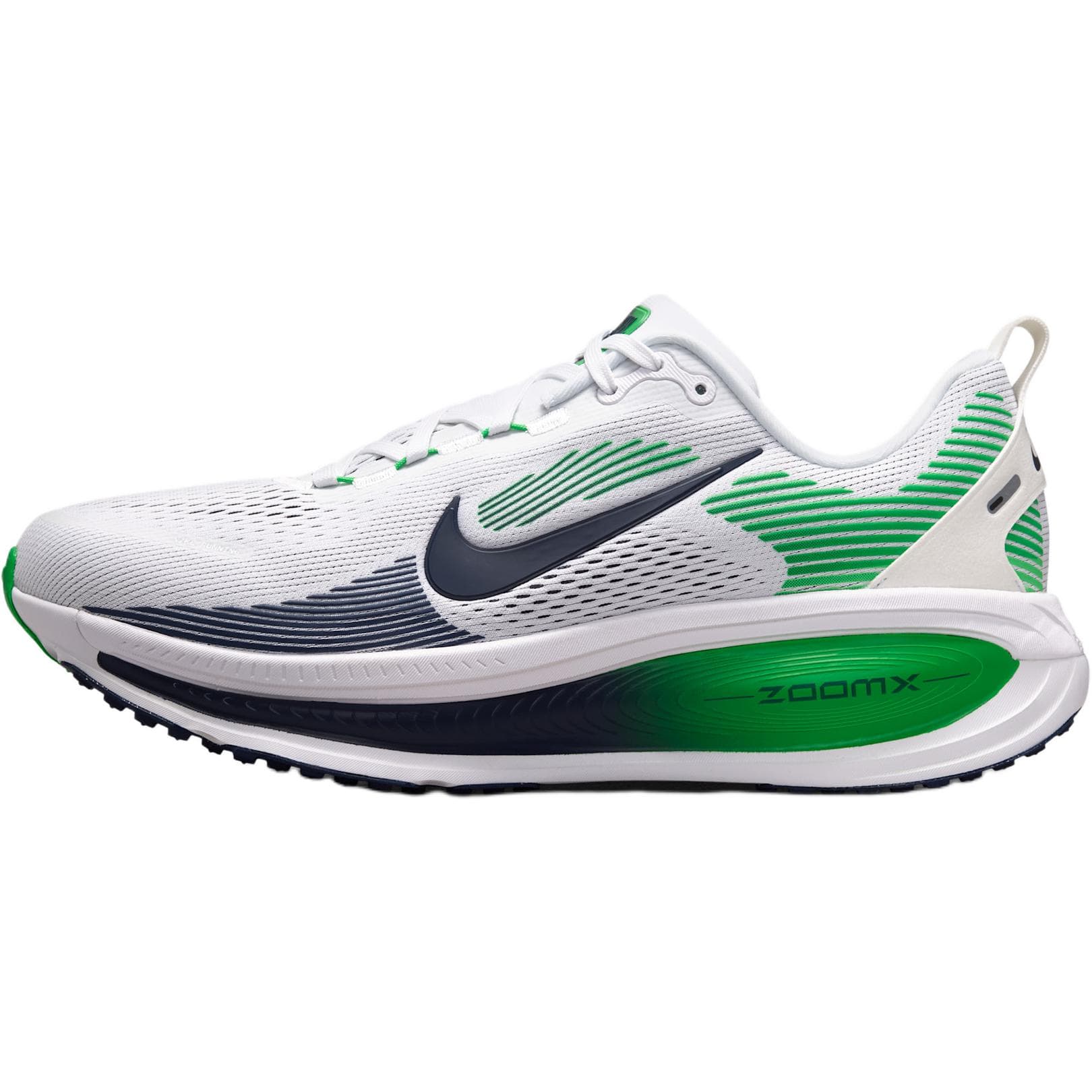 Кроссовки для бега Nike Vomero 18 Беговые кроссовки Низкий Топ Белый Зеленый Мужской - изображение 1