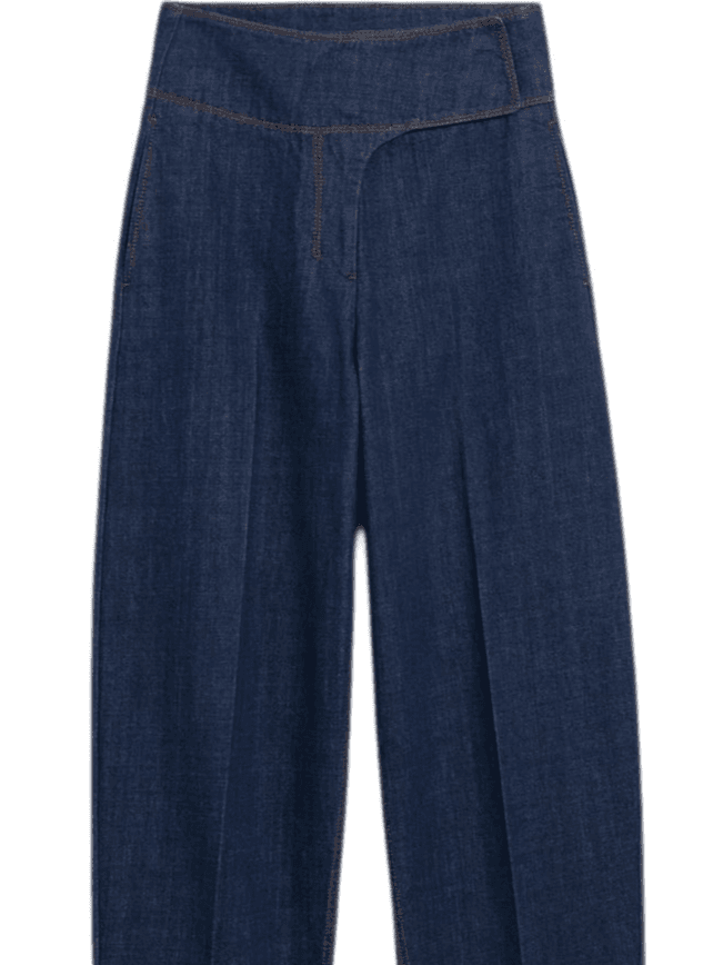 Джинсы AMIPARIS Blue Women's Jeans AMIPARIS Синий Женские Джинсы - изображение 3