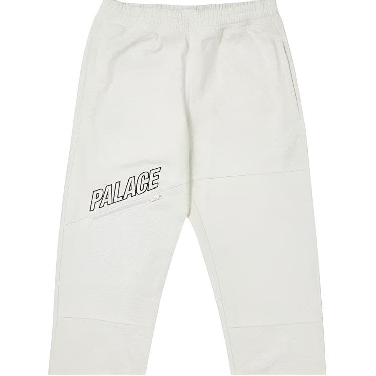 Штаны PALACE FW22 Slant Zip Joggers Light Grey Marl Logo - изображение 3
