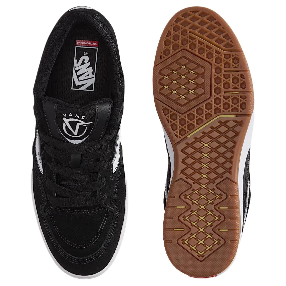 Кроссовки Vans Rowan Z3 Кеды для скейтбординга Low Топ Черный Унисекс - изображение 4