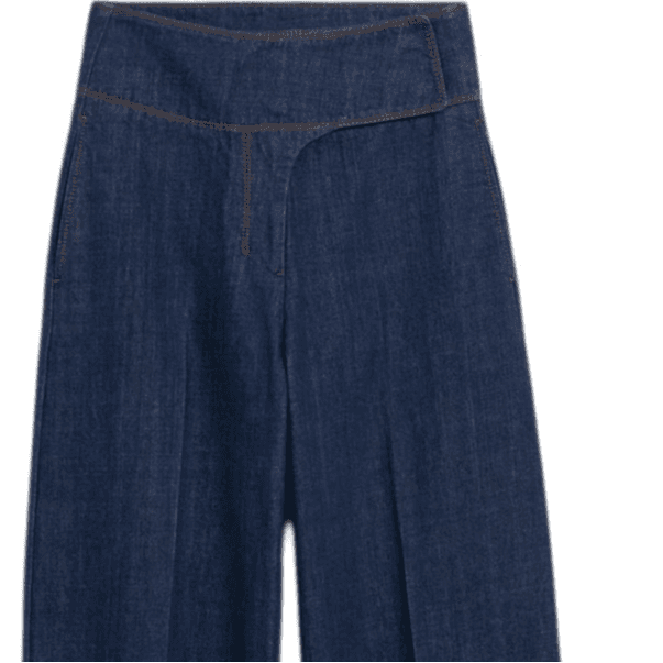 Джинсы AMIPARIS Blue Women's Jeans AMIPARIS Синий Женские Джинсы - изображение 2