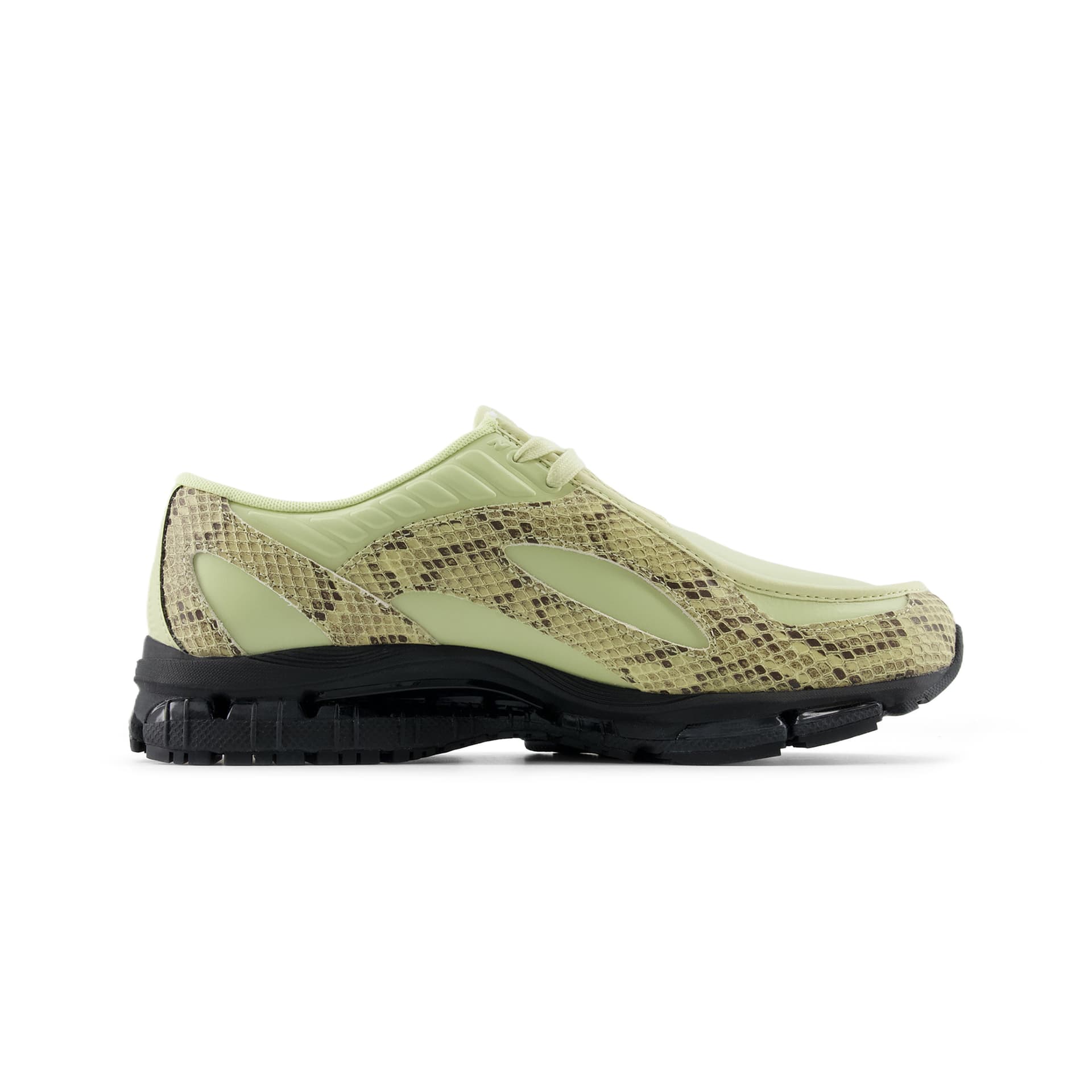 Кроссовки для бега New Balance 1890A Low Топ Беговые кроссовки Унисекс Змеиный принт Осенний зеленый - изображение 2