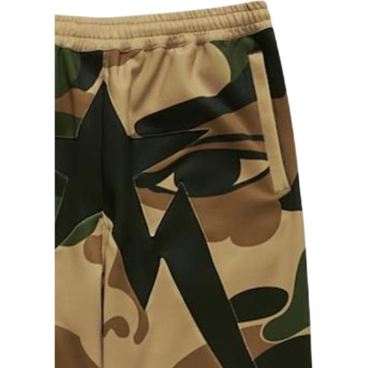 Штаны A BATHING APE KidSuper Studios Collaboration Повседневные штаны Унисекс Хаки - изображение 5