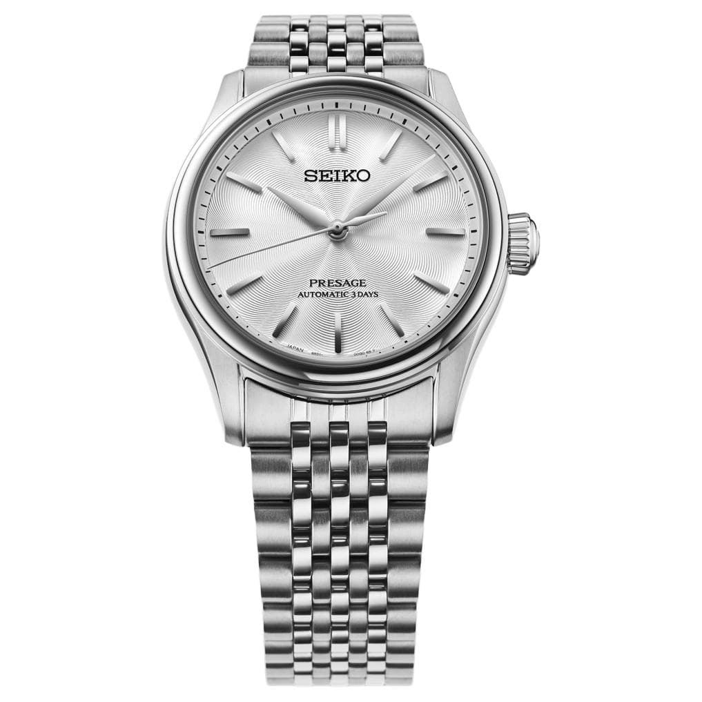 Часы SEIKO Автоматический Ручной Механизм Мужские часы Presage 38mm Белые - изображение 3