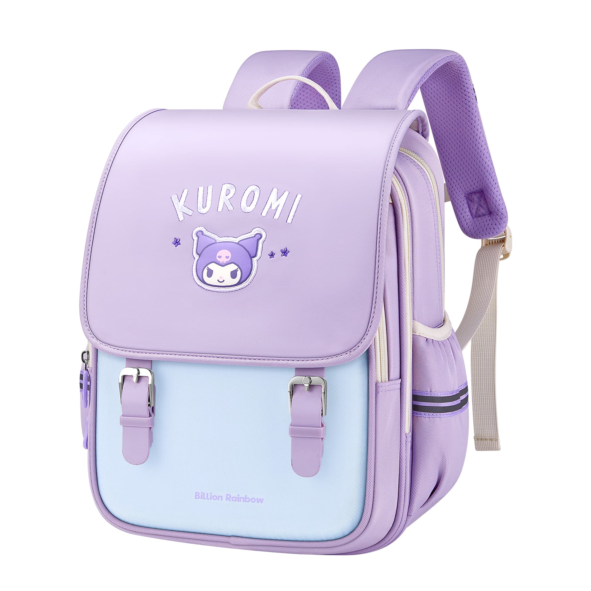 Санрио Kuromi Collection Синтетическая кожа Рюкзаки Фиолетовый Kids - изображение 4