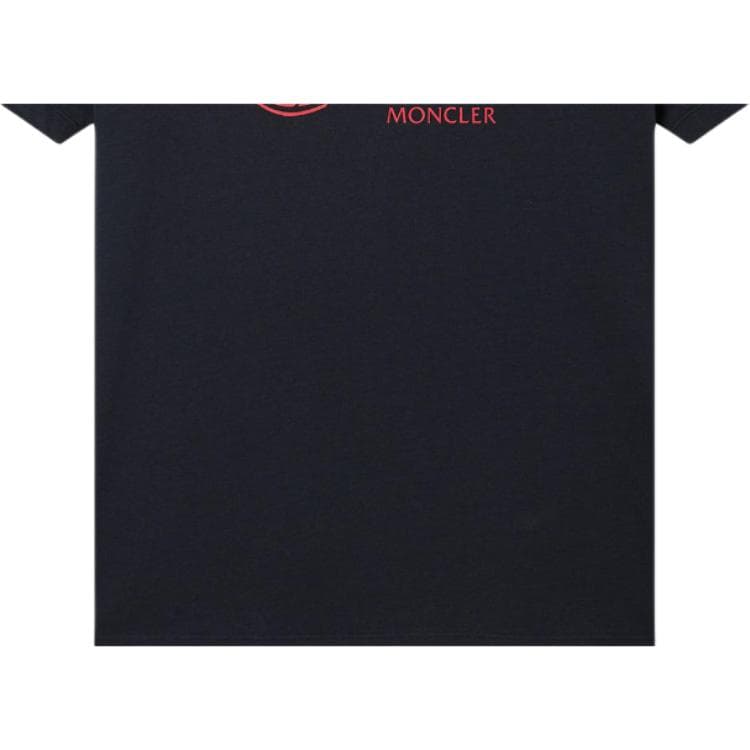 Футболка Moncler Черные Мужские T-рубашки - изображение 4