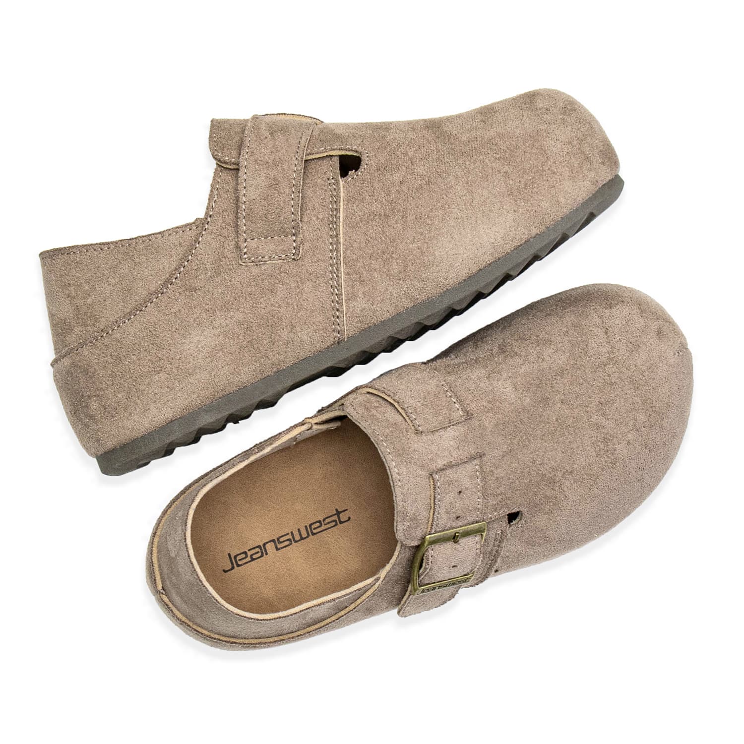 Сандалии JEANSWEST Birkenstock Стиль Обувь Песок Кофе Женские - изображение 2