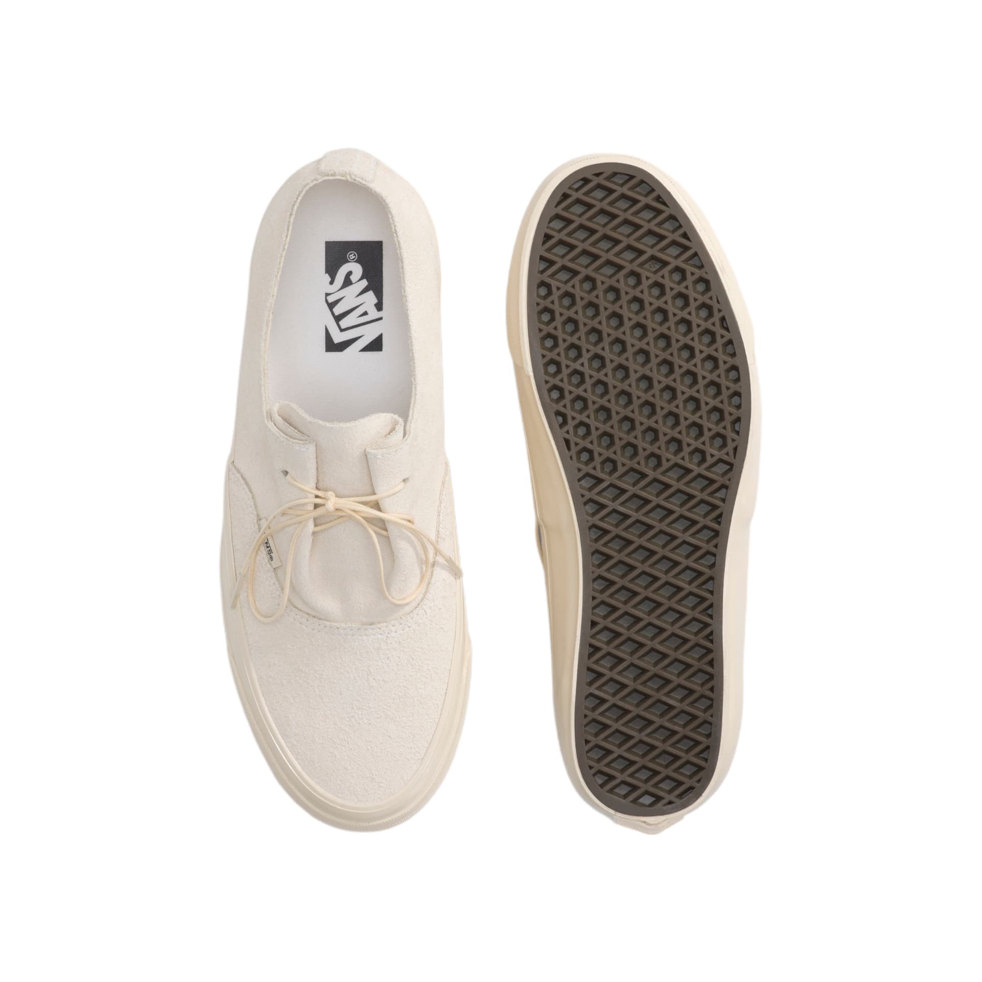 Кроссовки Vans Premium Authentic Кеды для скейтбординга Low Топ Песочно-бежевый Унисекс - изображение 4