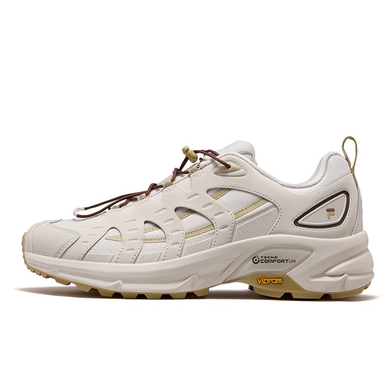 Кроссовки FILA FUSION COMO X 2,0 Повседневная обувь Тофу Белый Какао-коричневый Мужской - изображение 1