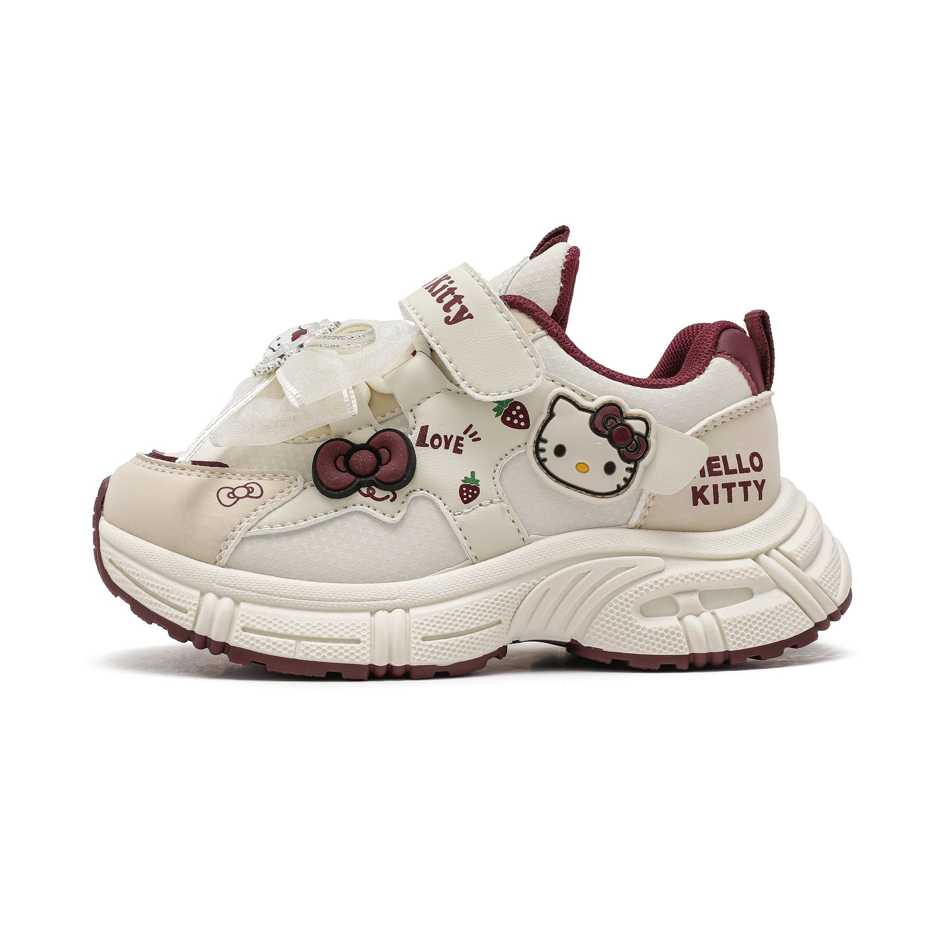 Кроссовки Sanrio Hello Kitty Детская Повседневная Обувь Low Топ Kids - изображение 1