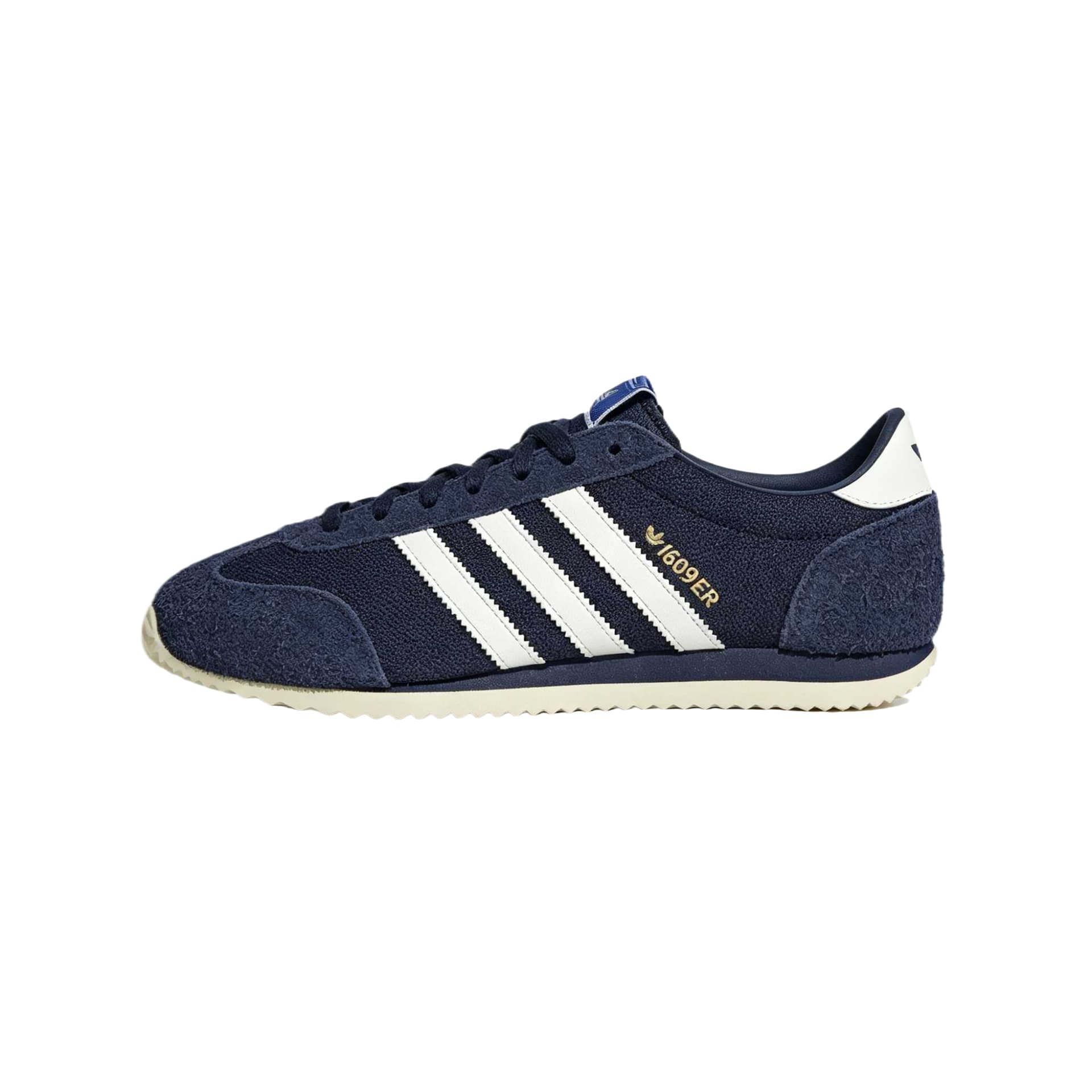 Кроссовки для спортзала Adidas Originals 1609ER Тренировочные кроссовки Low Топ Темный индиго Нефритовый белый Золото Унисекс - изображение 1