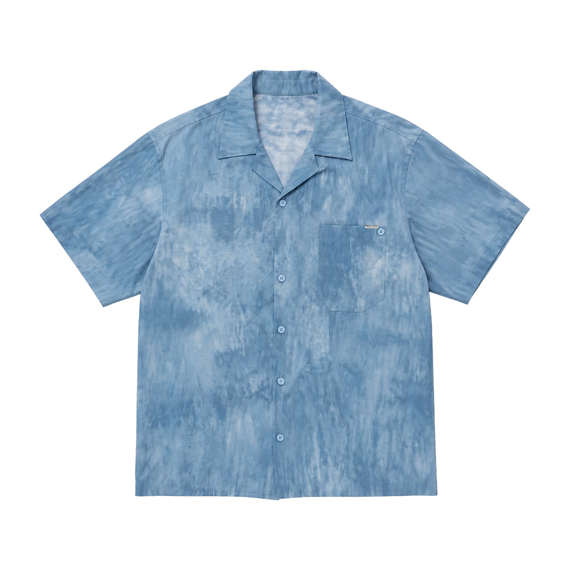 Блузка Maserati Blue Unisex Рубашки - изображение 1