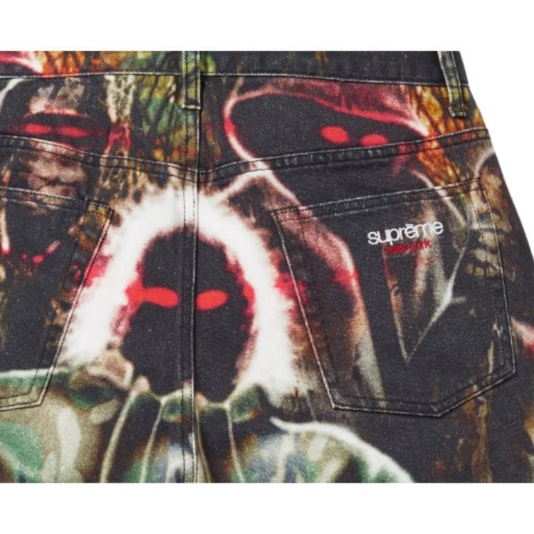 Джинсовые шорты Supreme SS26 WEEK11 Shadows BAGGY Деним Короткие Джинсовые Шорты Унисекс - изображение 6