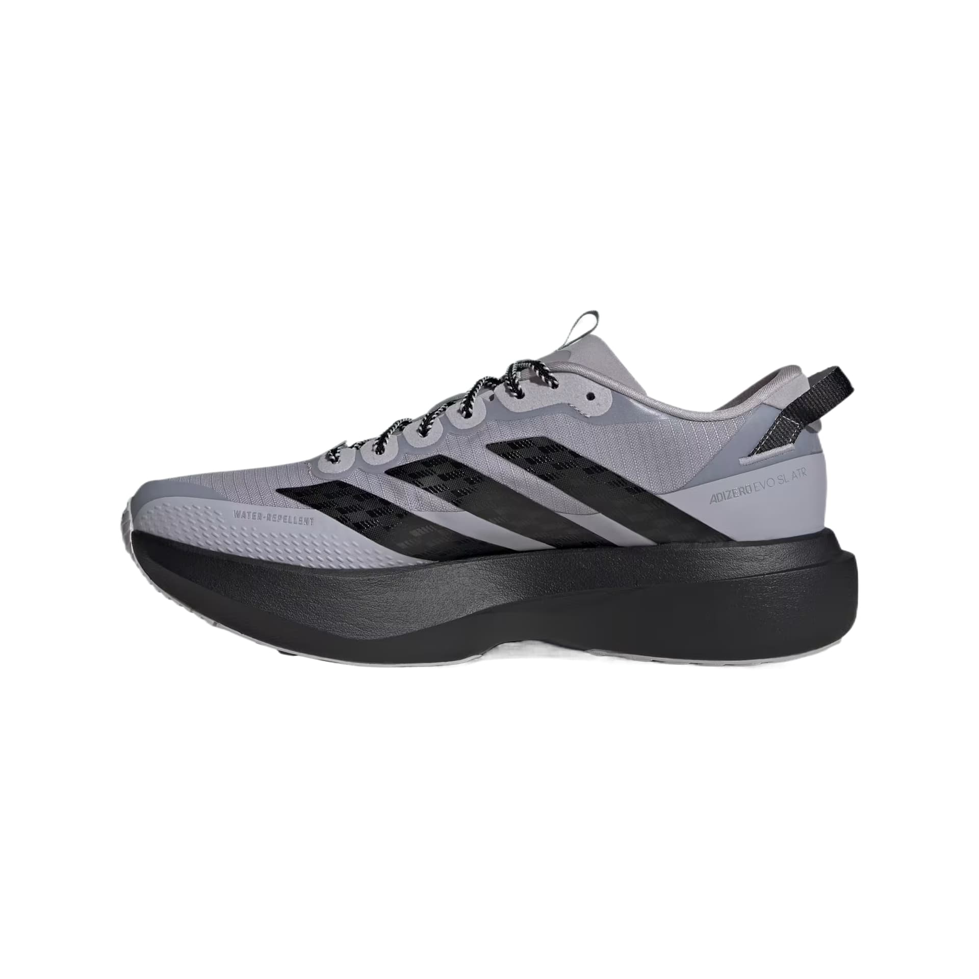 Кроссовки для бега Adidas Adizero Evo SL Беговые кроссовки Низкий Топ Славный Серый Основной Черный Основной Черный Мужской - изображение 2