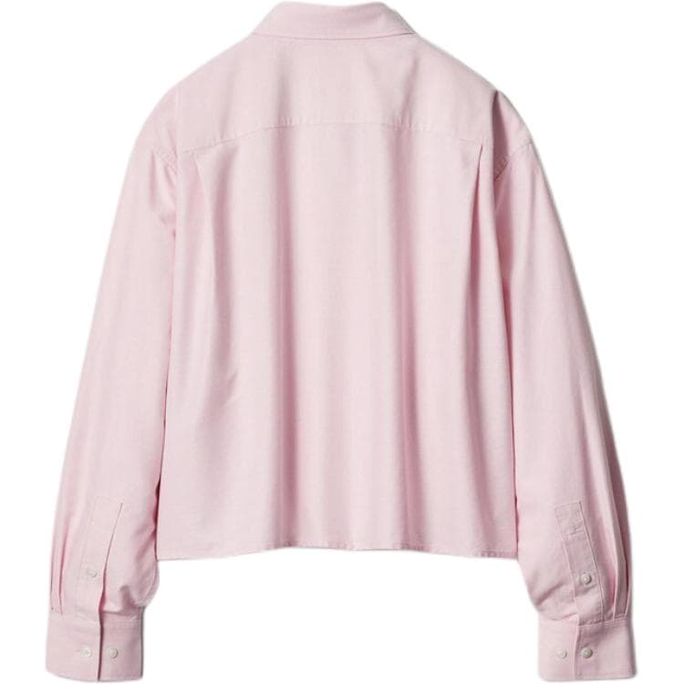 Блузка UNIQLO Розовые Женские Рубашки - изображение 2