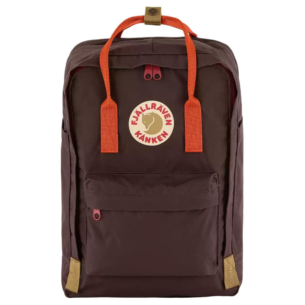Fjallraven Kanken Туристические сумки Черный Oak Raven Красный Унисекс - изображение 1